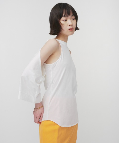 THINGS THAT MATTER tシャツ LAYERED CUT AND SEW TOPS