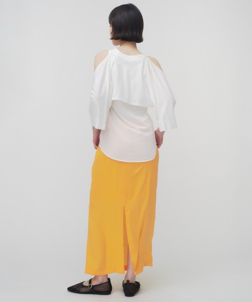 新品・タグ付き【THINGS THAT MATTER】レイヤードカットソー THINGS THAT MATTER tシャツ LAYERED CUT AND SEW TOPS