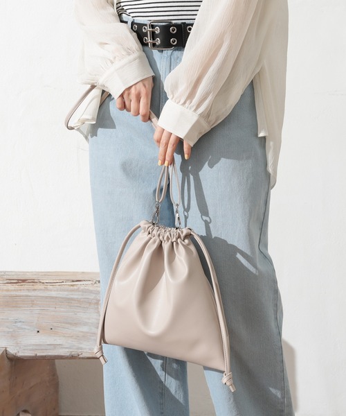 Honeys（ハニーズ） ショルダーバッグ バッグ 2way巾着バッグ