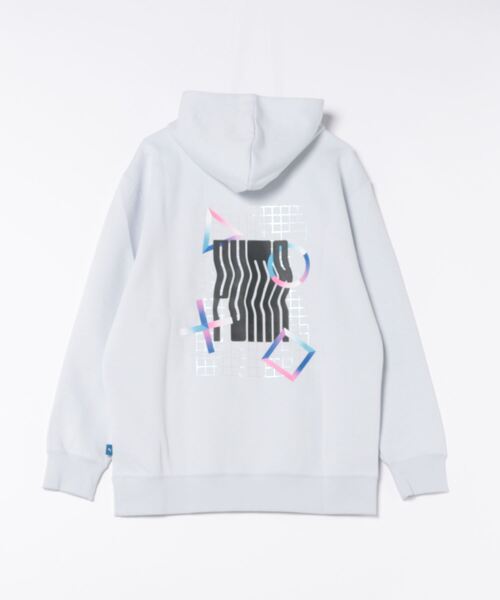MEDM x PlayStation プリント パーカー・フーディ 男女兼用2色 PUMA パーカー プーマ メンズ x PlayStation グラフィック
