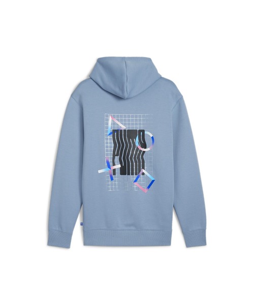 希少★PUMA x PALOMO SPAIN プーマ パーカー 海外XS ブルー 希少☆PUMA x PALOMO SPAIN プーマ パーカー 海外XS ブルー