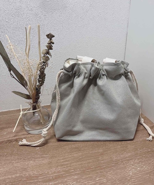 Mignonjour トートバッグ Mignonjour/巾着ミニトート M2370 レディース