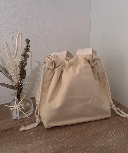 Mignonjour トートバッグ Mignonjour/巾着ミニトート M2370 レディース