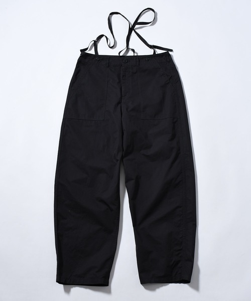 Johnbull（ジョンブル） ワイドパンツ パンツ コットンリネンカルゼ