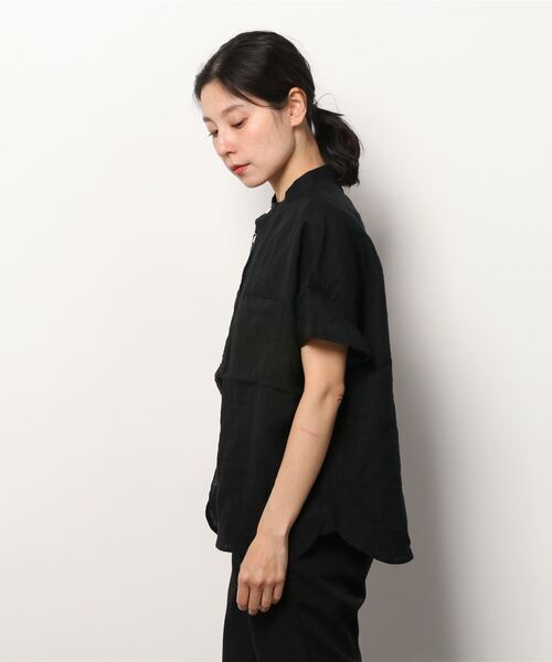 BEAMS BOY」 半袖ブラウス ONE SIZE フューシャピンク レディース 