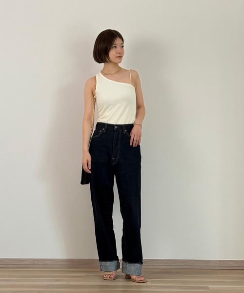 新品☆Nevada タグ付き タンクトップ ノースリーブ ブラック フリーサイズ OUR WACOAL タンクトップ ノースリーブ カップ付きワン