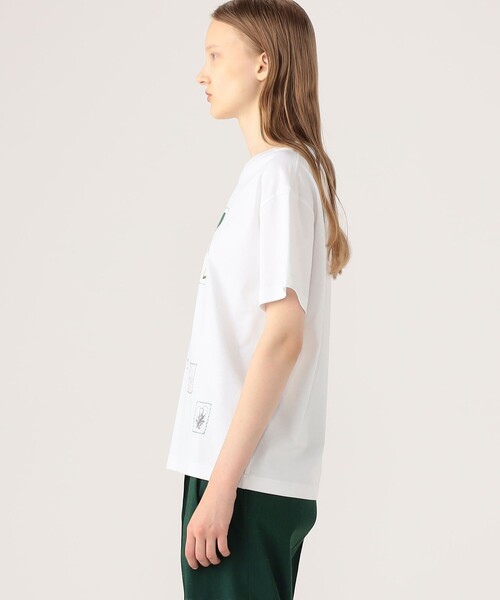 CABaN ドライスビンコットン ELEPHANTエンブロイダリー Tシャツ