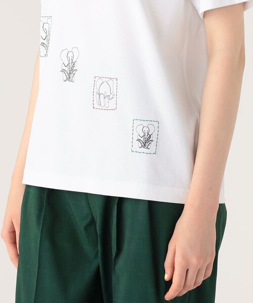 CABaN tシャツ ドライスビンコットン ELEPHANTマーチエンブロイ