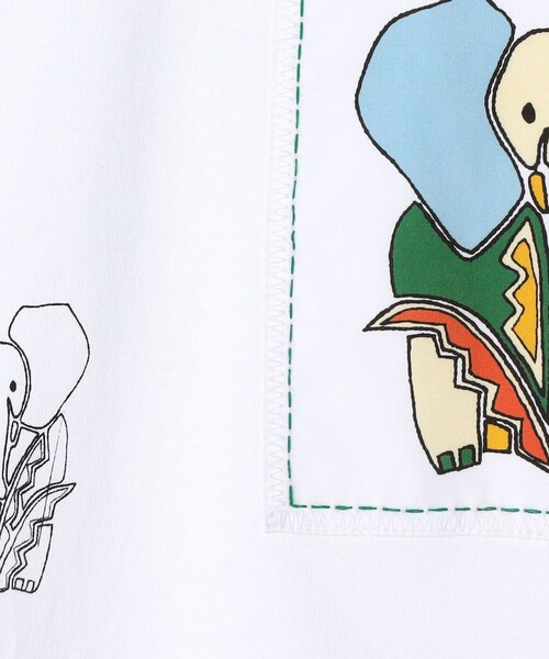 CABaN（キャバン） tシャツ ドライスビンコットン ELEPHANTマーチエン