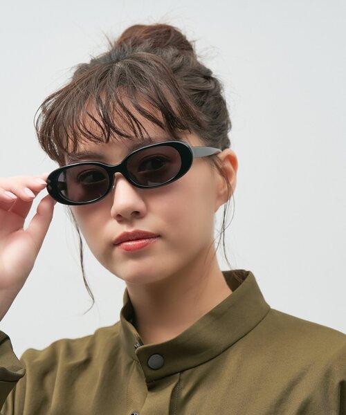 Zoff（ゾフ） サングラス 「WEB限定」オーバル型 サングラス│紫外線