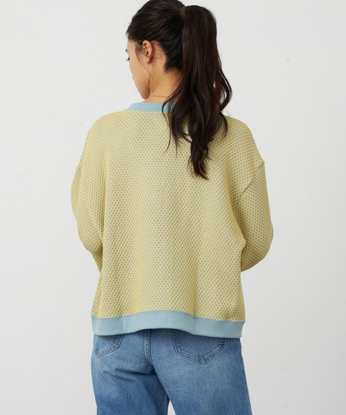 Lee（リー） カーディガン ニットジャガードカーディガン ビッグ