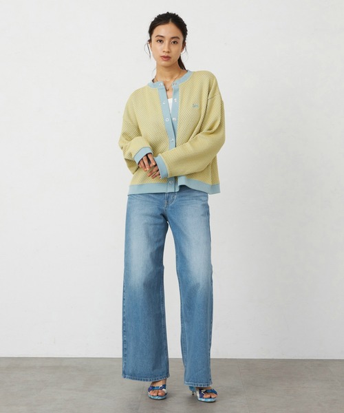 Lee（リー） カーディガン ニットジャガードカーディガン ビッグ