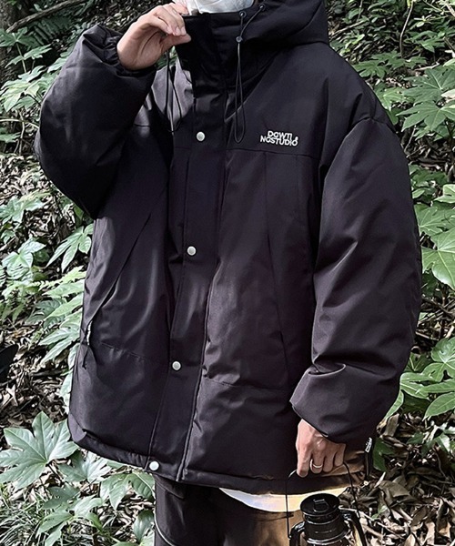 NEW GENTLEMAN ダウンジャケット ダウン カバースキャット 切り替え