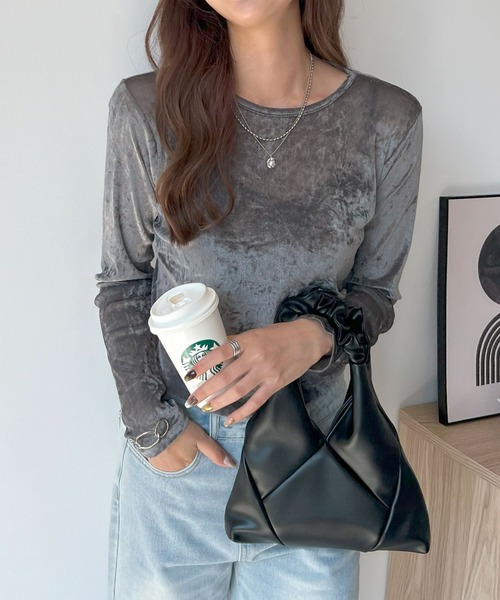 tシャツ シアーベロアトップス レディース tシャツ シアーベロアトップス レディース : ZOZOTOWN Yahoo!店