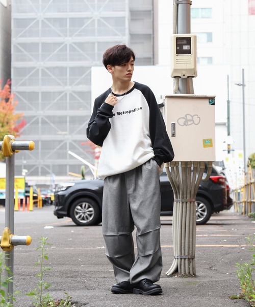 TROISドットワイドイージーパンツ kb1162.jpg