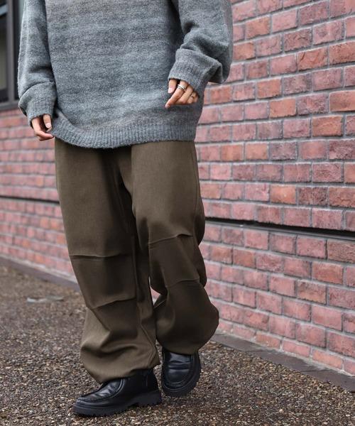 Y-3　テーパードパンツ　テック ROOT THREE パンツ 「ROOT THREE」 ストレッチ ポリツイル