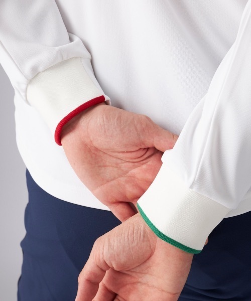 Kappa（カッパ） ポロシャツ 「Kappa / カッパ」長袖ロゴポロシャツ