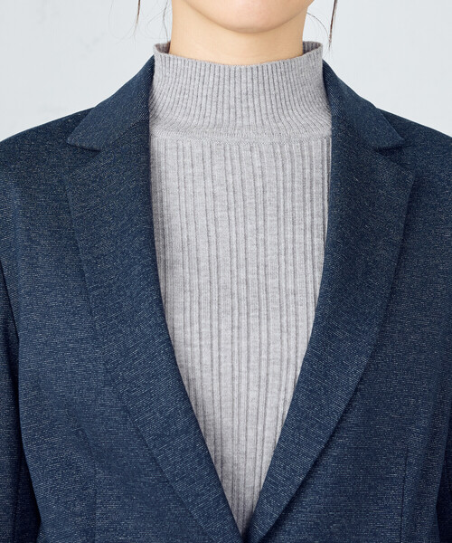COMME CA ISM（コムサイズム） スーツ 「セットアップ対応」メランジ