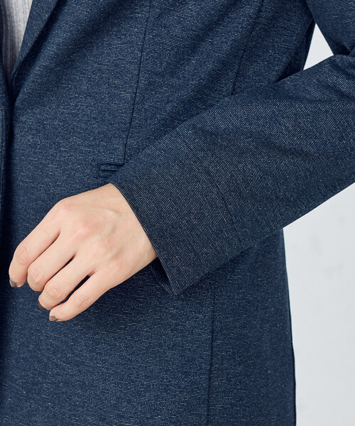 COMME CA ISM（コムサイズム） スーツ 「セットアップ対応」メランジ