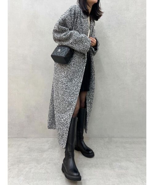 EATME（イートミー） コート チェスターコート ラメブークレロング