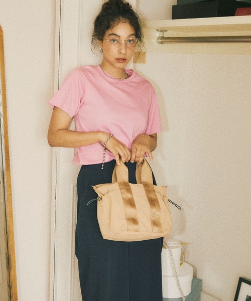 ショルダーバッグ バッグ 「TRIP.INN」 仕切りたくさんミニトート