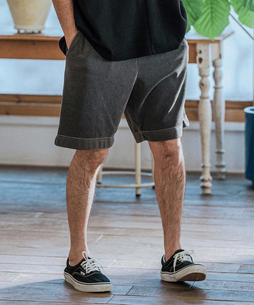 CAMBIO（カンビオ） パンツ mp13106-Pigment Pile Short Pants パイル
