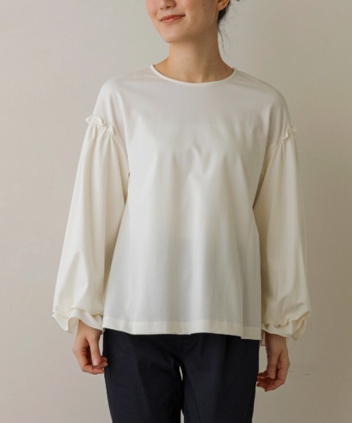 tシャツ 「SONO/ソーノ」パフィスリーブ クリオンプルオーバー レディース Sono tシャツ 「SONO/ソーノ」パフィスリーブ クリオンプル