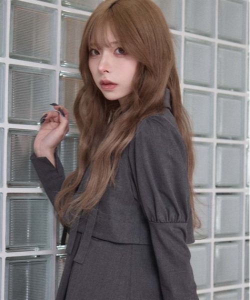 Fickle Bebe（フィクルベベ） ワンピース ボレロリボンレイヤード