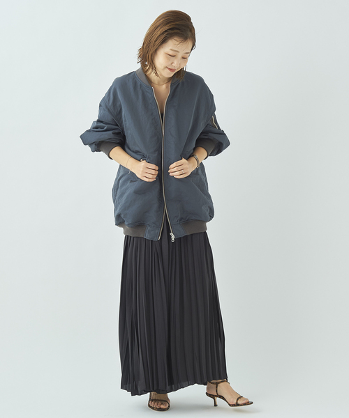 plage 「Plage」 ジップアップブルゾン 36 ベージュ レディース