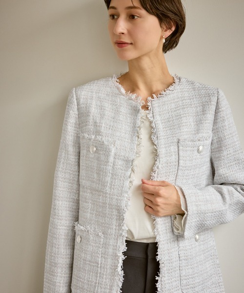 ROPE' PICNIC（ロペ ピクニック） ジャケット ノーカラージャケット