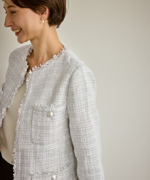 ROPE' PICNIC（ロペ ピクニック） ジャケット ノーカラージャケット