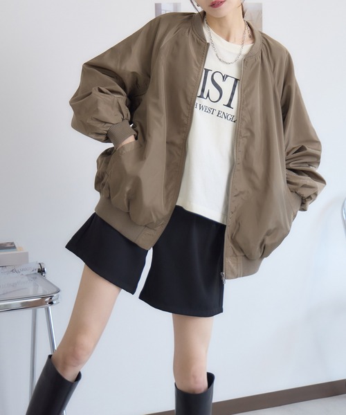 Alpha Industries レディース ジャケット MA-1 「ALPHA」MA-1