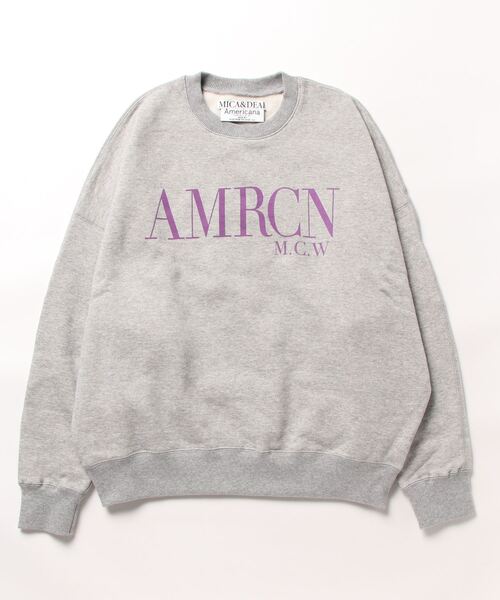 AMERICANA 「AMERICANA」 スウェットカットソー「MICA＆DEAL