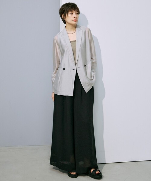 ICB（アイシービー） コート アウター リヨセルシアー ジャケット