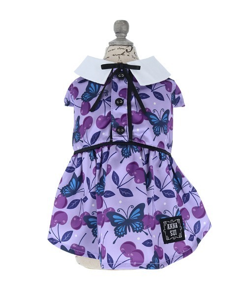 ANNA SUI（アナスイ） 犬 服 ANNA SUI/リボンタイチェリー総柄