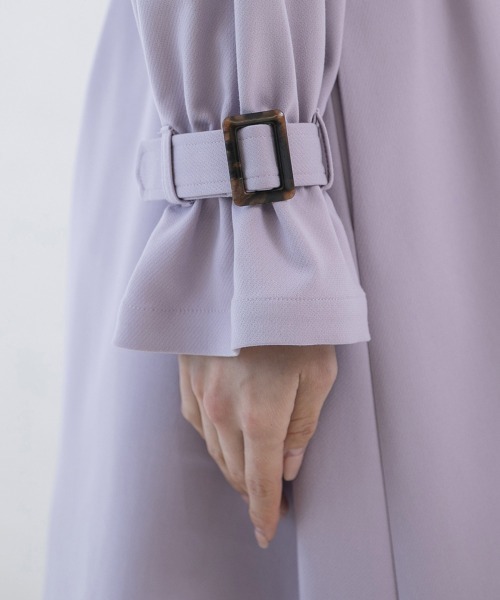 「QUEENS COURT」 トレンチコート 2 ベージュ レディース_画像7