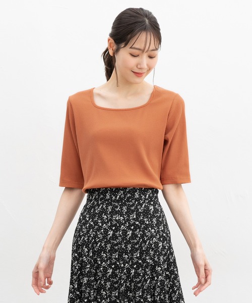 SARIさん専用 Honeys tシャツ 「ハニさら・接触冷感・UVカット」スクエア