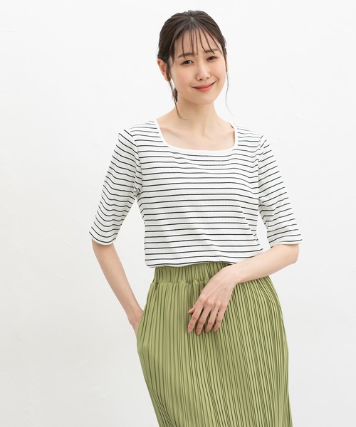SARIさん専用 Honeys tシャツ 「ハニさら・接触冷感・UVカット」スクエア