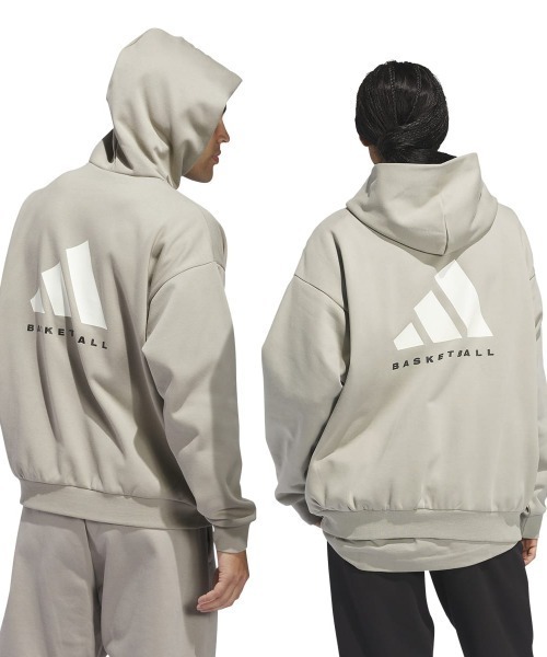 adidas パーカー BASKETBALL FLEECE HOODY（アディダス