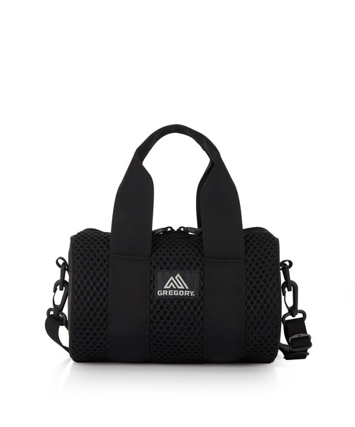 グレゴリードラムバッグミニ　ブラックメッシュ ミニボストン GREGORY ドラムバッグ ドラムバッグミニ DRUM BAG MINI ブラック
