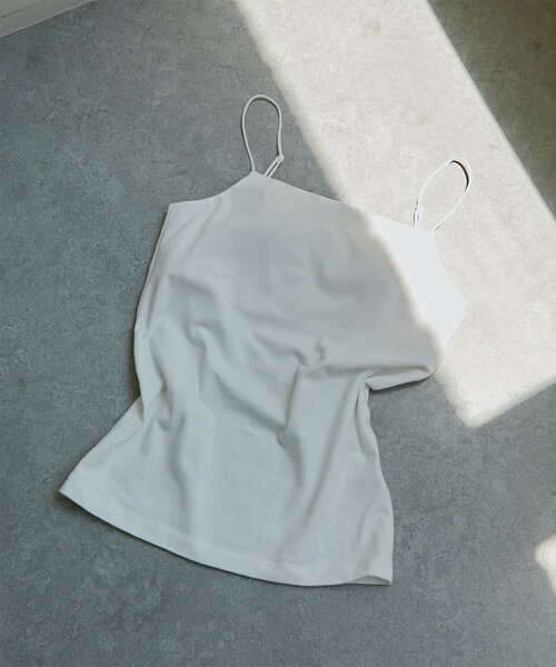 【La nature linge】ベア天竺キャミソール セール】【La nature linge】ベア天竺キャミソールブラ