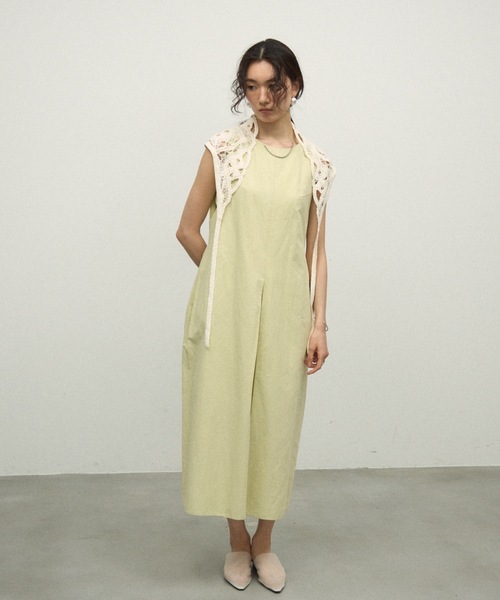ワンピース Tuck Sleeve Cocoon One-piece ワンピース Big Tuck Cocoon One piece / ビックタックコクーン