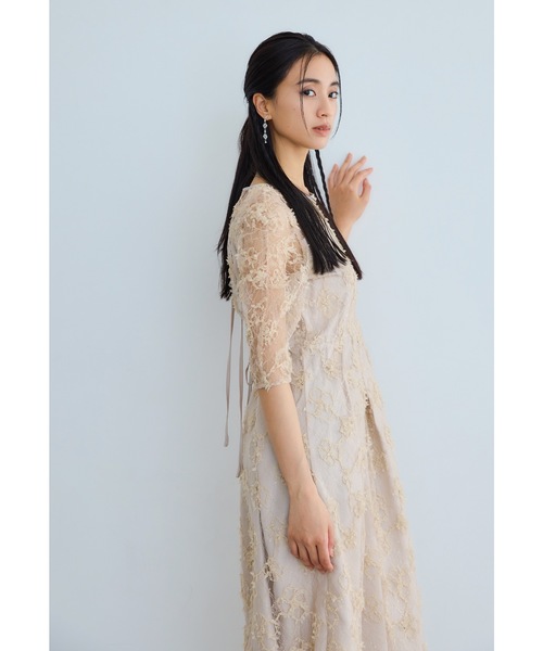 niana（ニアナ） ドレス スパンコールフラワーレースドレス 結婚式