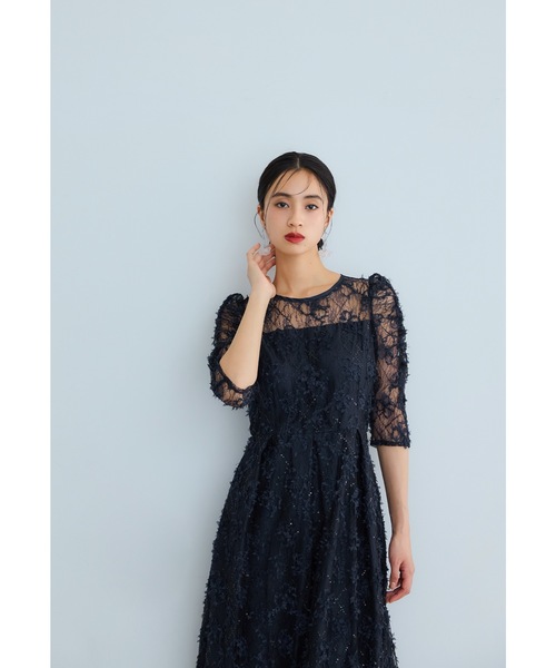 niana（ニアナ） ドレス スパンコールフラワーレースドレス 結婚式