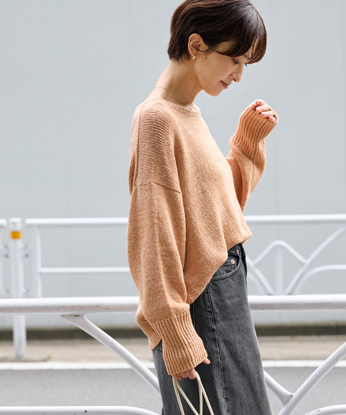 ニット セーター 「WEB限定追加」テープヤーンニュアンスプルオーバー レディース JOURNAL STANDARD relume ニット セーター 「WEB限定追加
