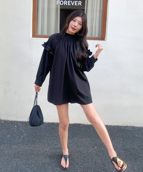 ラッシュガード フリルロンパース レディース : ZOZOTOWN Yahoo!店