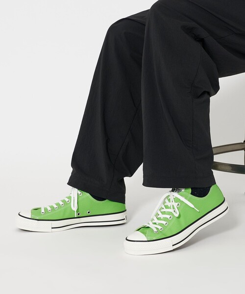 コンバース スニーカー キャンバスオールスターJ OX 緑 グリーン 日本製 4 CONVERSE スニーカー 「CONVERSE」 キャンバス オールスター J