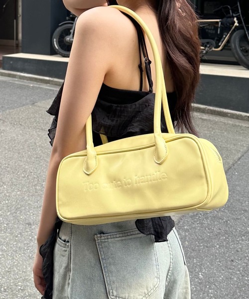 SLOBE IENA ネット完売　スクエアボストンバック　2025 SLOBE IENA（スローブイエナ）の「《追加》SLOBE スクエア