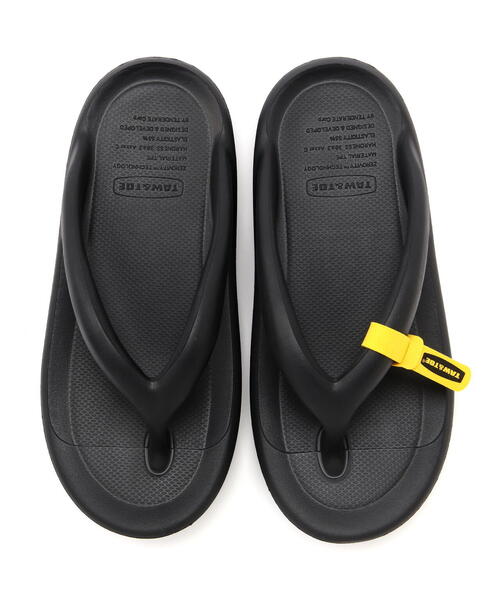 Taw&Toe Zerovity OG ブラック 男女兼用 正規品 TAW&TOE - ZEROVITY Flip Flop OG リカバリーサンダル Black