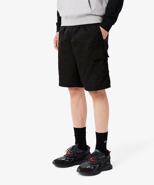 LACOSTE（ラコステ） パンツ ナイロンリップストップカーゴショーツ